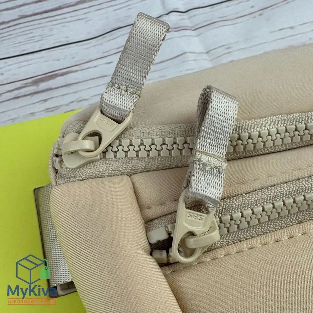 Belt Bag All In Motion Premium Cream Water Resistant Knit Fanny Pack